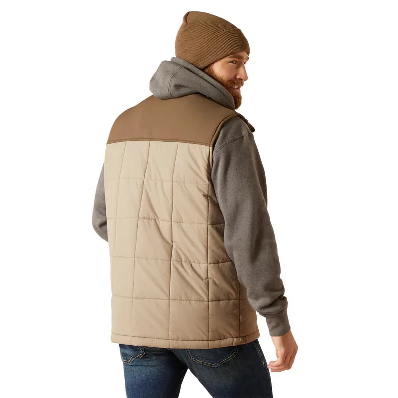 Ariat Mens Crius Insulated Vest Brindle Major Brown
