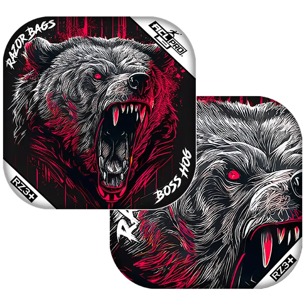 Boss Hog | Grizzly Black Series | ACL PRO Razor Cornhole Bags
